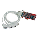 COMTROL ROCKETPORT PCIE 4PORT DB9M ( 30126-4 ) - Click Image to Close