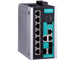 MOXA EDS-510E-3GTXSFP Gigabit Ethernet switch