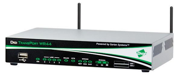DIGI TransPort WR41 HSUPA+ router + 3xASY (WR41-U7A3-DA1-SW)