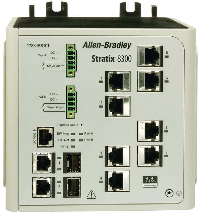 Allen-Bradley 1783-RMS10T Stratix 8300 EtherNet Switch - Click Image to Close